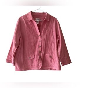 Draper’s and Damon’s Blouse/ Jacket Size 1X